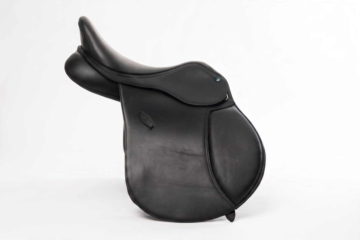 Black Leather Jump Saddle