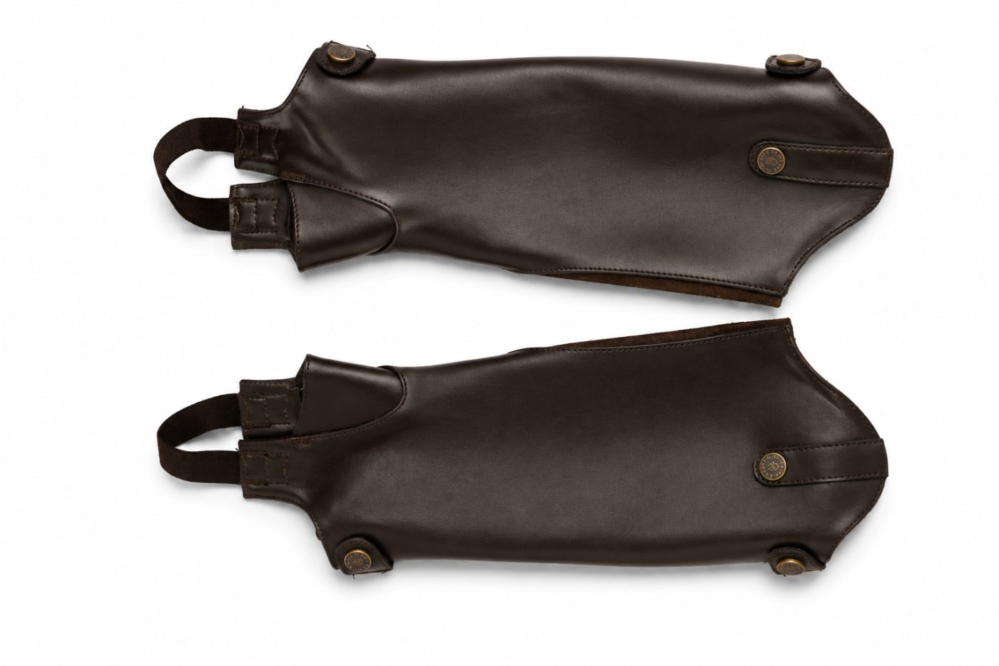 Brown Leather Gaiters